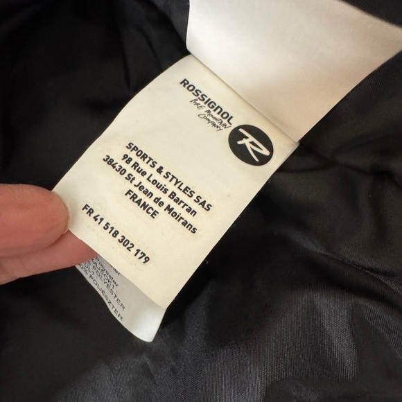 Rossignol Juniors' Ski Jacket White Purple Size 12 - Picture 9 of 12